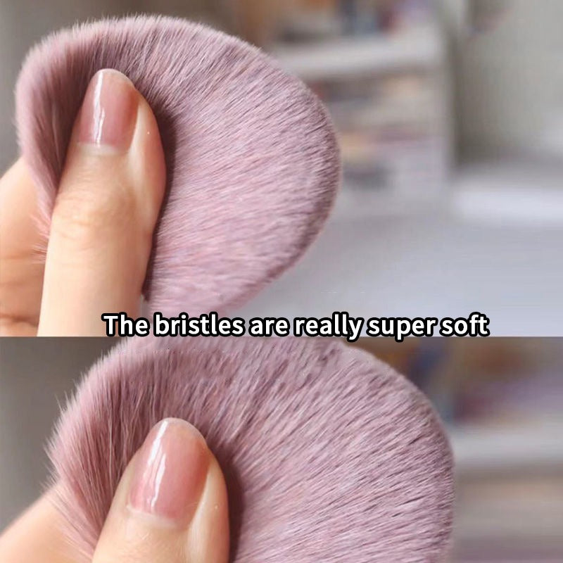 9-Piece Soft & Stylish Makeup Brush Set (Purple)